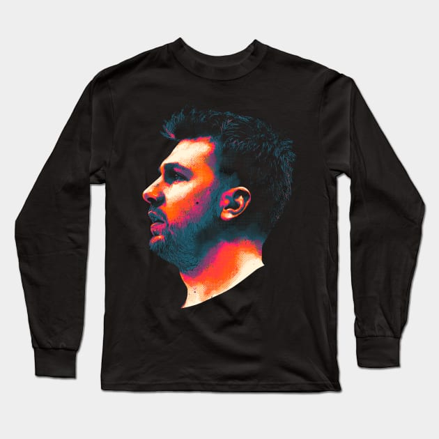 Luka Doncic Long Sleeve T-Shirt by lazartemarjun